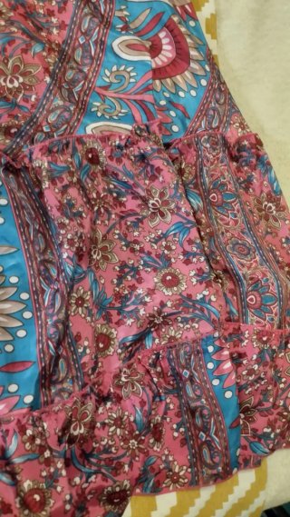Vestido Boho Largo Estampado