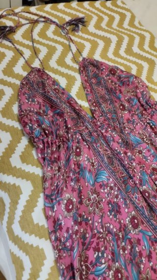 Vestido Boho Largo Estampado
