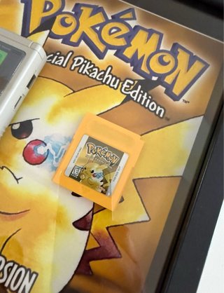 Cuadro Game Boy Pokémon Amarillo