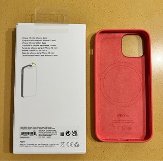 Funda iPhone 13 mini Silicone MagSafe Pink Pomelo.