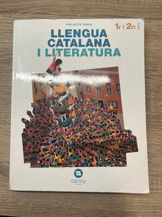 Libro lengua y literatura catalana 1/2batx
