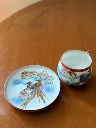 Juego de café porcelana Kutani China