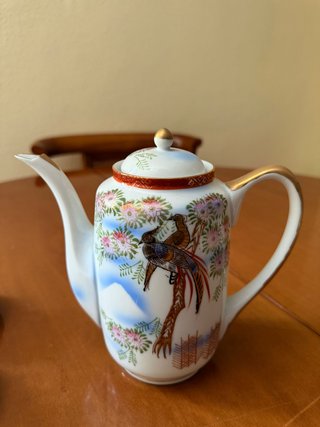 Juego de café porcelana Kutani China