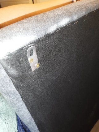 Cabecero Cama Tapizado Gris