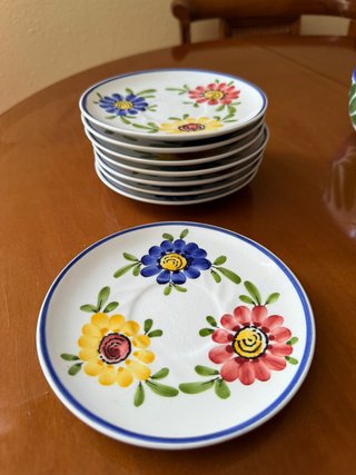 Juego café artesanal portugués
