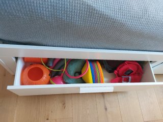 Cama Diván Brimnes Ikea Blanca