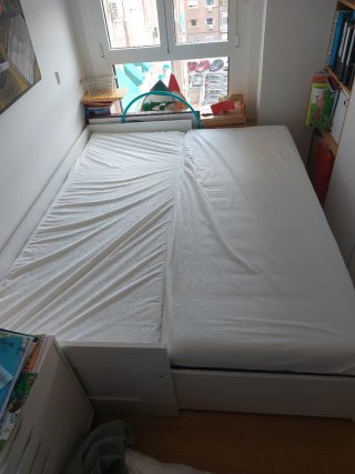 Cama Diván Brimnes Ikea Blanca