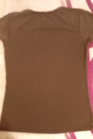 Camiseta M con dibujo de chica