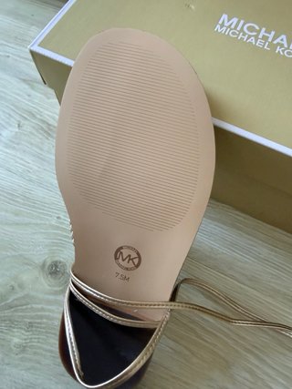 Sandalias Michael Kors Doradas