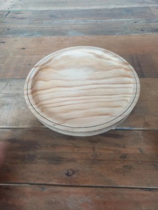 Lote 7 Platos Pulpo Aspnais Lugo Madera