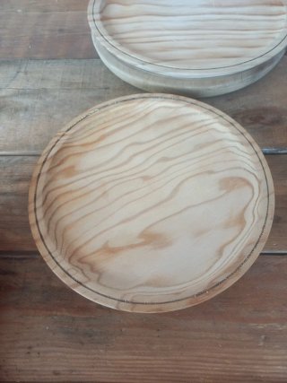 Lote 7 Platos Pulpo Aspnais Lugo Madera
