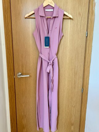 Vestido Polo Club Rosa