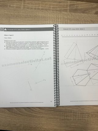Libro práctica dibujo técnico para selectividad