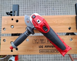 Amoladora Einhell TE-AG18/115Li Cargador y batería