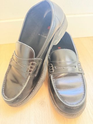 Mocasines negros colegio niña