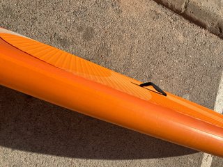 Tabla Padel Surf Crivit Naranja. Usada dos días.