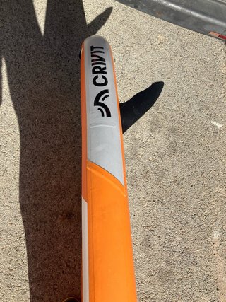 Tabla Padel Surf Crivit Naranja. Usada dos días.