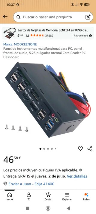 STORAGE SPECIALIST Media Dashboard 5.25