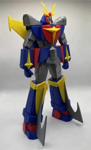 Daitarn 3 Statuetta Robot Anime Stampa 3D 20cm