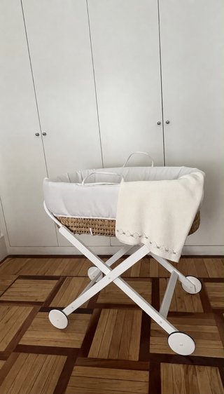 Moisés Zara Home Mimbre Blanco