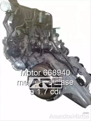 Motor 668940 mercedes clase a 1.7 cdi r_44157