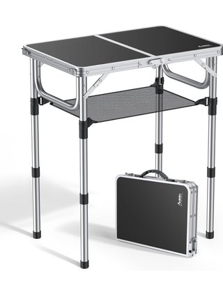 Mesa Plegable Camping Ajustable