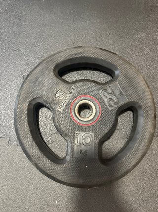 Disco de pesa 10 kg DOMYOS