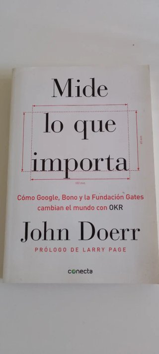 Libro OKR Mide lo que importa