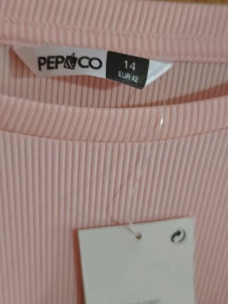 Camisa rosa mujer manga abullonada