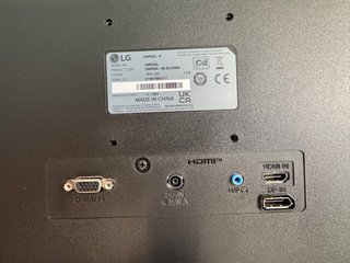Monitor LG 24 Negro (Gaming) Full HD
