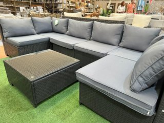 Sofá  chaiselongue + mesa  - exterior