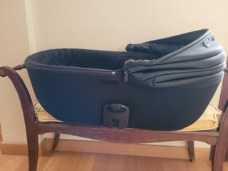 Capazo bebé Anex negro. Modelo e type