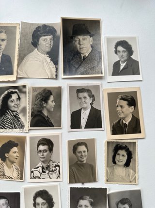 YAS...Lote de 30 fotos antiguas tamaño pequeño