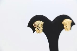 Pendientes Versace Medusa Oro