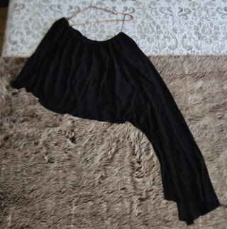 Blusa Zara Asimétrica Capa talla XL