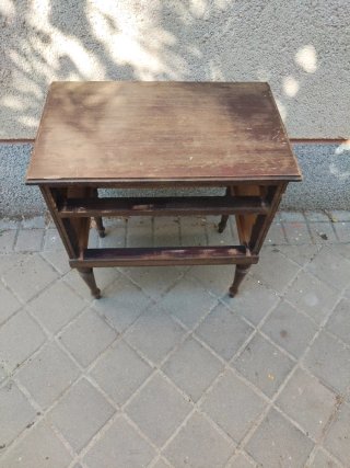 Mesilla antigua madera maciza vintage rústica