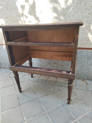 Mesilla antigua madera maciza vintage rústica