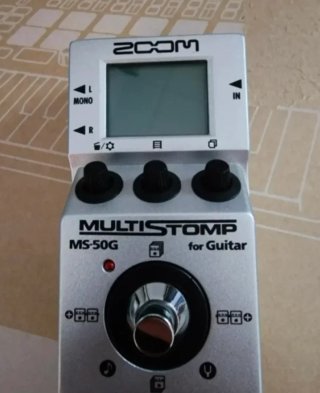 Zoom Stomp MS-50G para Guitarra