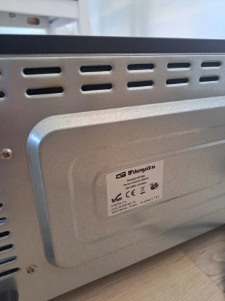 Horno Eléctrico Orbegozo Negro