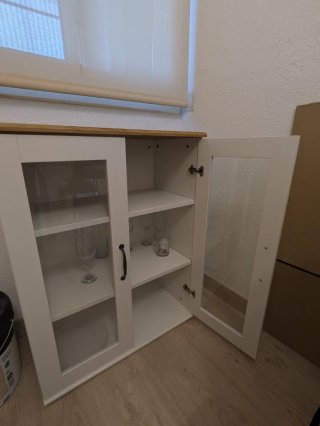 Vitrina Blanca Ikea Madera