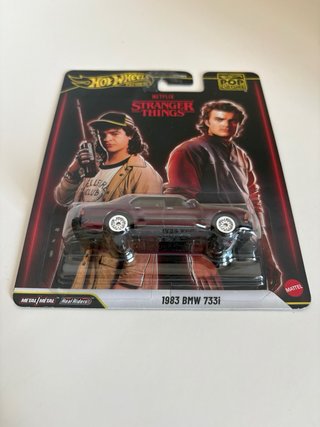 Hot Wheels Stranger Things BMW 733i 1983 sealed