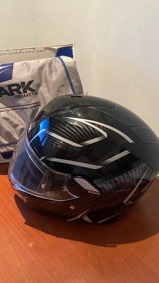 Casco Shark Skwal Flynn + Caja y Funda