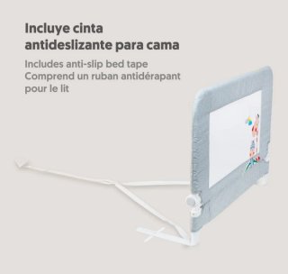 INTERBABY 150 x 70 cm Barrera de cama Abatible