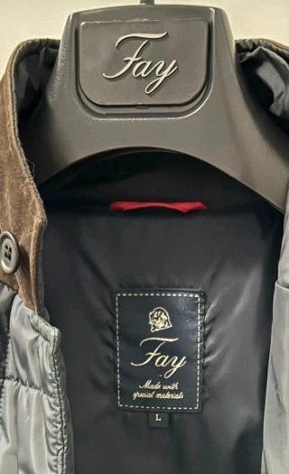Fay Giacca Trapuntata Driving Jacket uomo