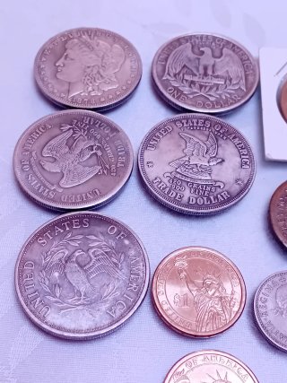 Lote Monedas Americanas