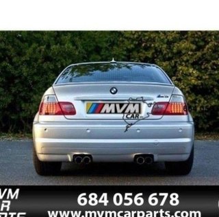 Paragolpes trasero BMW Serie 3 E46 Coupe tipo M3
