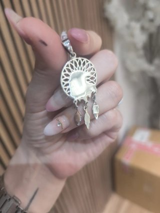 Colgante Atrapasueños Águila Plata