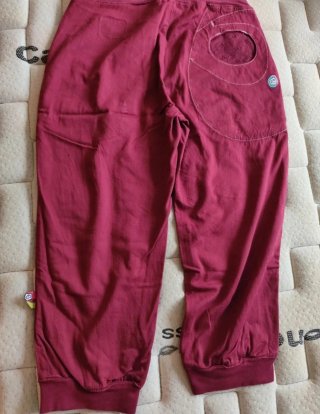 Pantalones E9 escalada mujer rojos