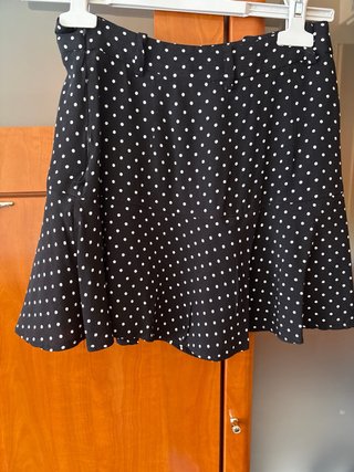 Falda-pantalón Zara lunares Talla XS