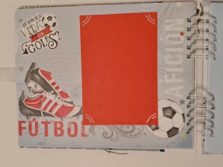 Álbum Comunión Niño Fútbol Adrián